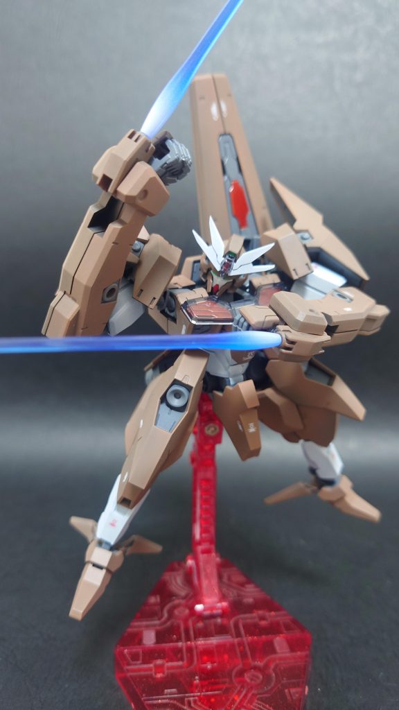 ビームサーベル二刀流、ビームトンファー状態で。