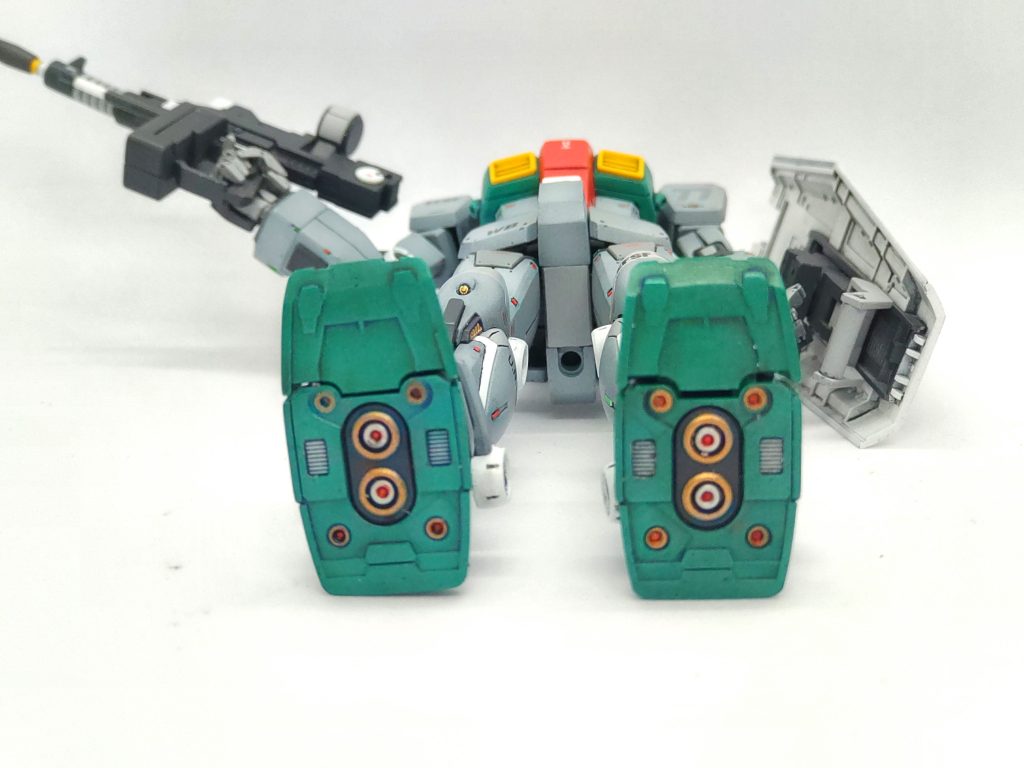 足裏も塗り分けしました😄