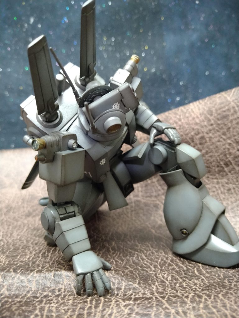 そして!これは私、自分でもビックリ!😳自分で作っておきながら、ここまで体勢を低く出来るとは予想外でございました!🤯テンションが上がってしまいましたので🤩今ならできると思い、〘セリフに挑戦!〙致します! 今ならきっとカッコイイセリフできる!