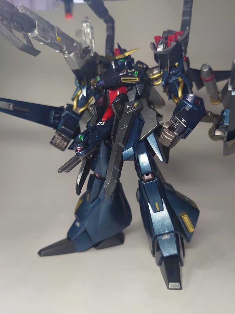 フルバーストを下からあおり気味で写すとスパロボっぽくないですか?