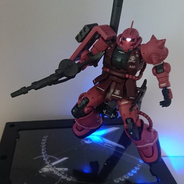 HGシャア専用ザクⅡ　赤い彗星ver.