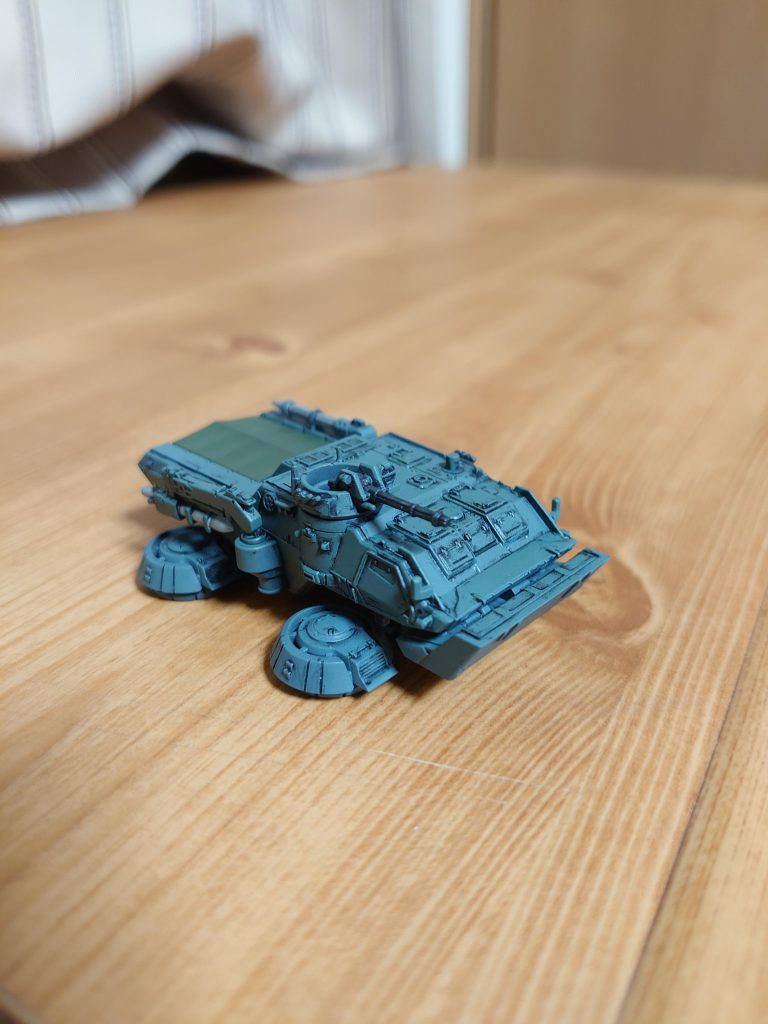 陸上戦セット付属のホバートラック