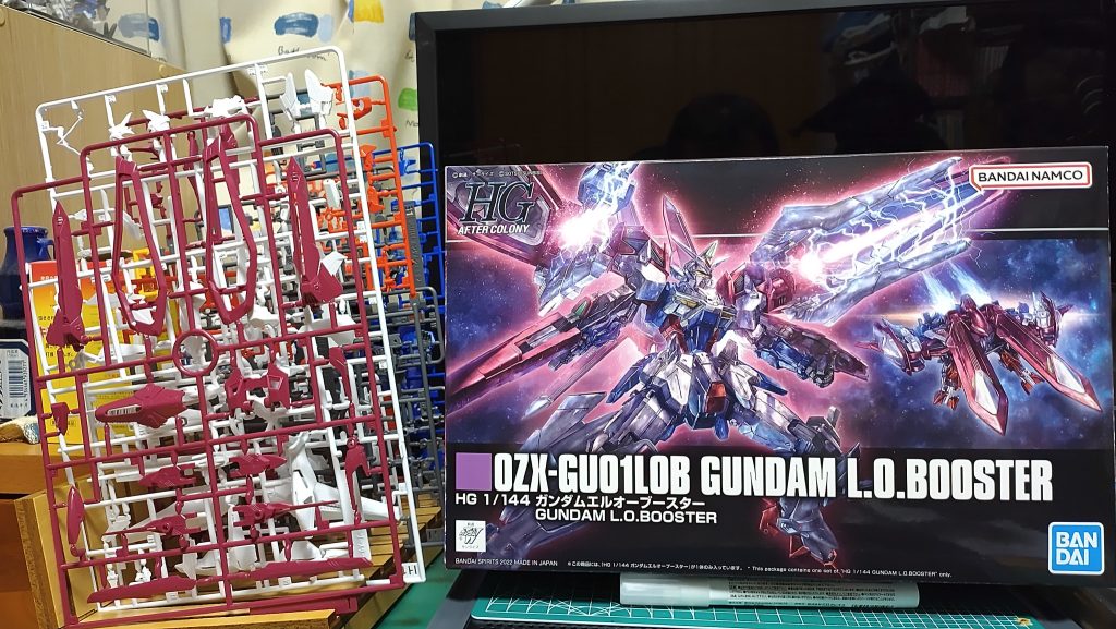 ボックスとランナー。これまでのG-UNIT系列中では一番ボリュームがあります。余剰パーツも多いですが。