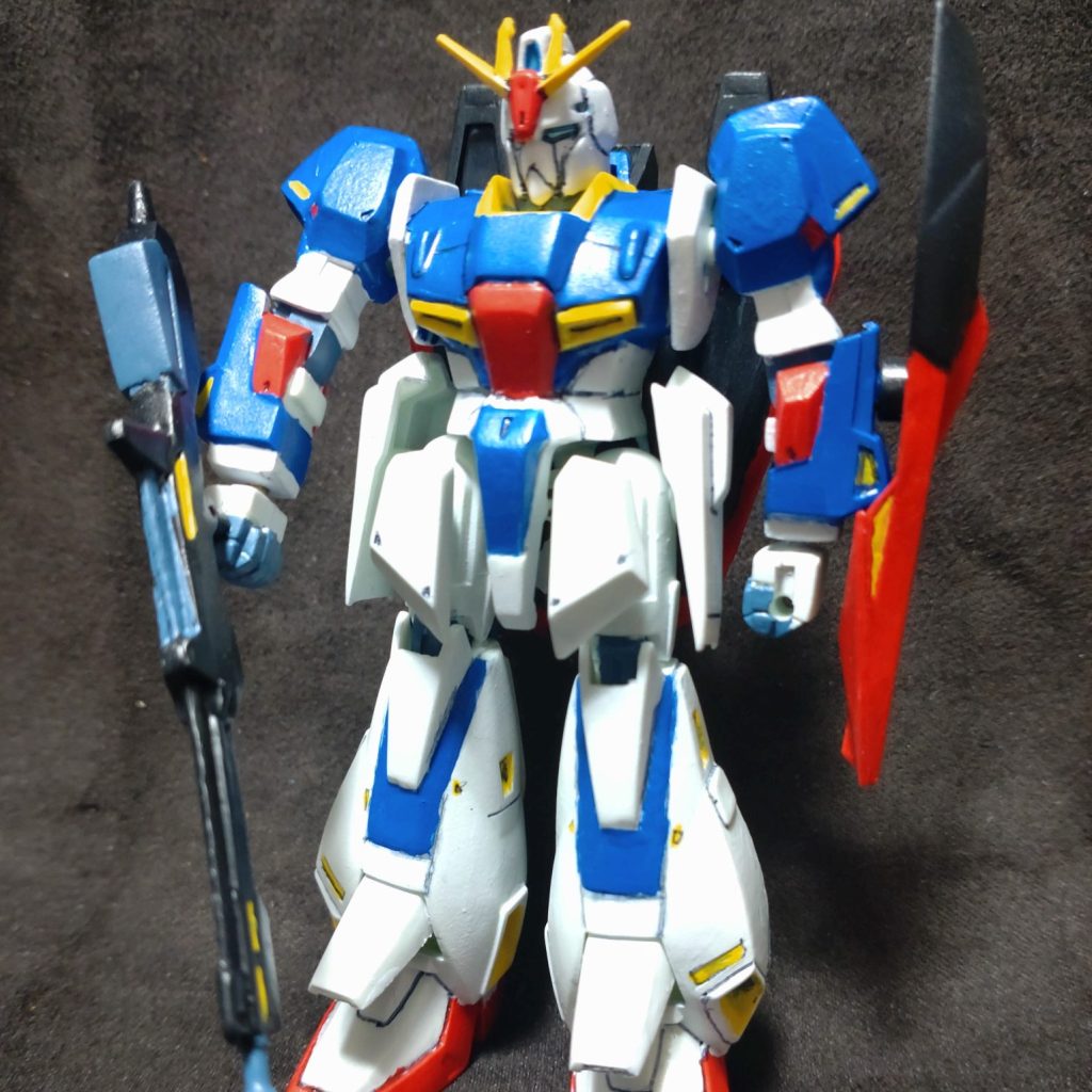 旧キット 1/220 Zガンダム｜川さんのガンプラ作品｜GUNSTA