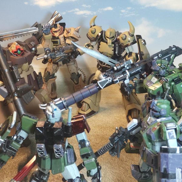 対決！！ジオンのエース部隊vs連邦のエース部隊