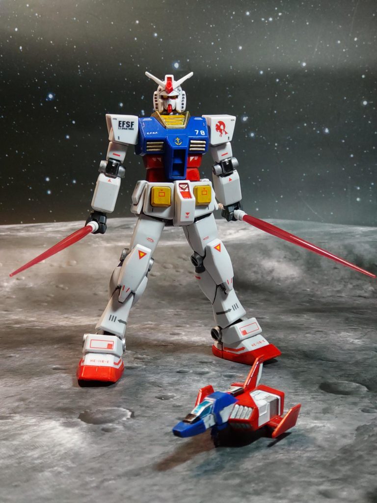 ビーム・サーベル二刀流地味にコア・ファイターの出来も良いのよね