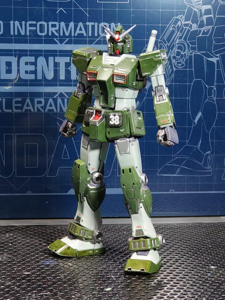 通常のガンダムバージョン一応ス◯ープ◯ッグカラーに仕上げました