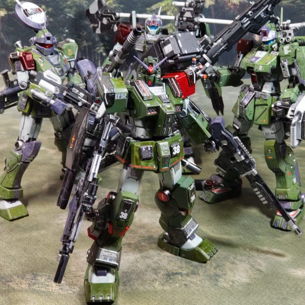 フルアーマーガンダム・レッドコマンド“炎の匂い染みついて…”