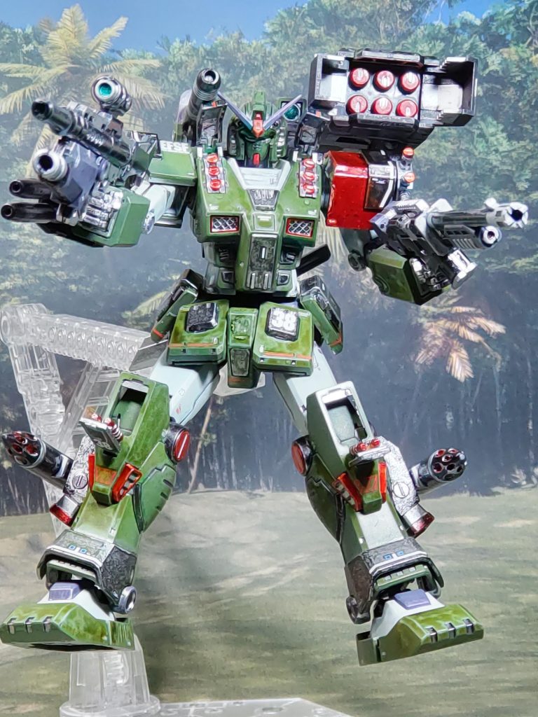 全弾発射っ❗❗このロマンがやりたくて、武装を盛りまくりましたよ