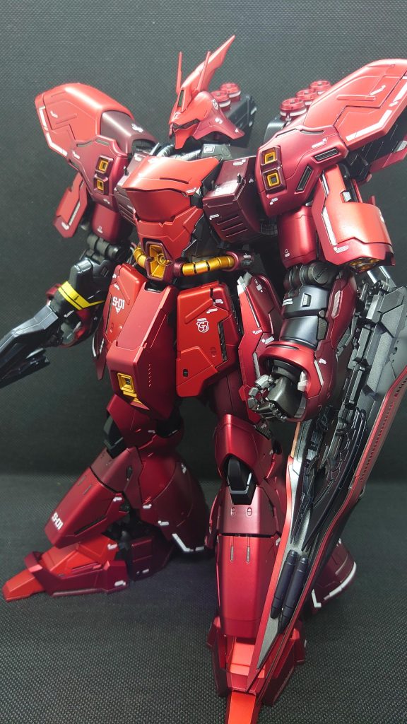 写真であまりに伝わらないけど(自分的には)マッドな感じに仕上がったと思います。