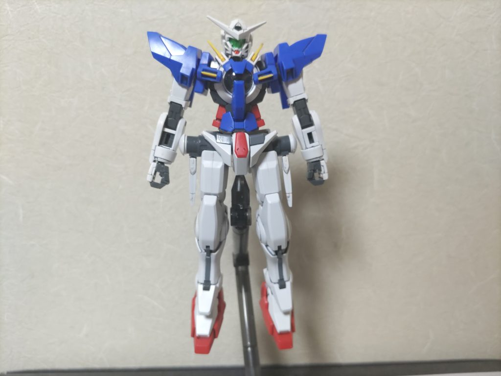 本体　量産型エクシアⅡエクシアリペアⅡをベースとした機体リペアⅡとの変更点は以下の3つ胴体内部にGNドライヴの移動。オリジナルとの差別化のためのバイザーフェイス。コックピットをバックパックに移動。