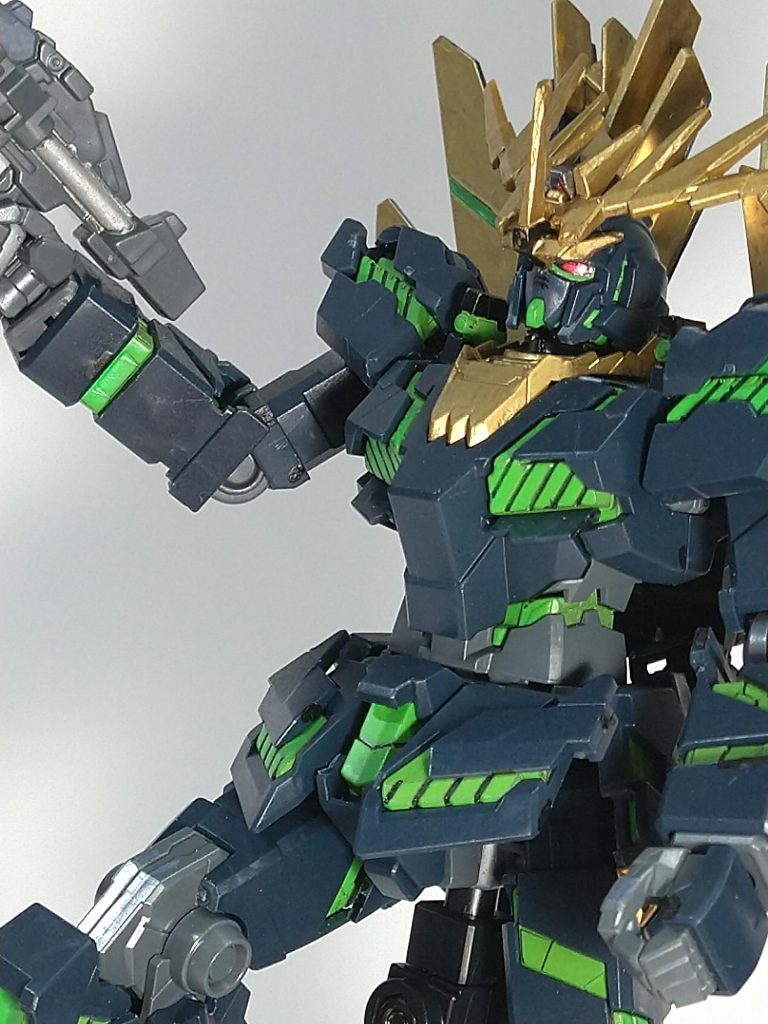 HG ユニコーンガンダム2号機 バンシィ・ノルン(デストロイモード)–3枚目/制作者：Hammer Smith