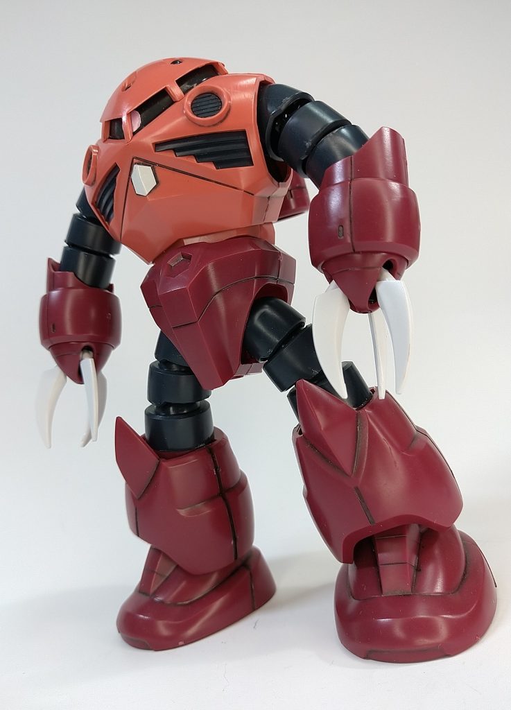 部分塗装、スミ入れ、つや消しトップコート。