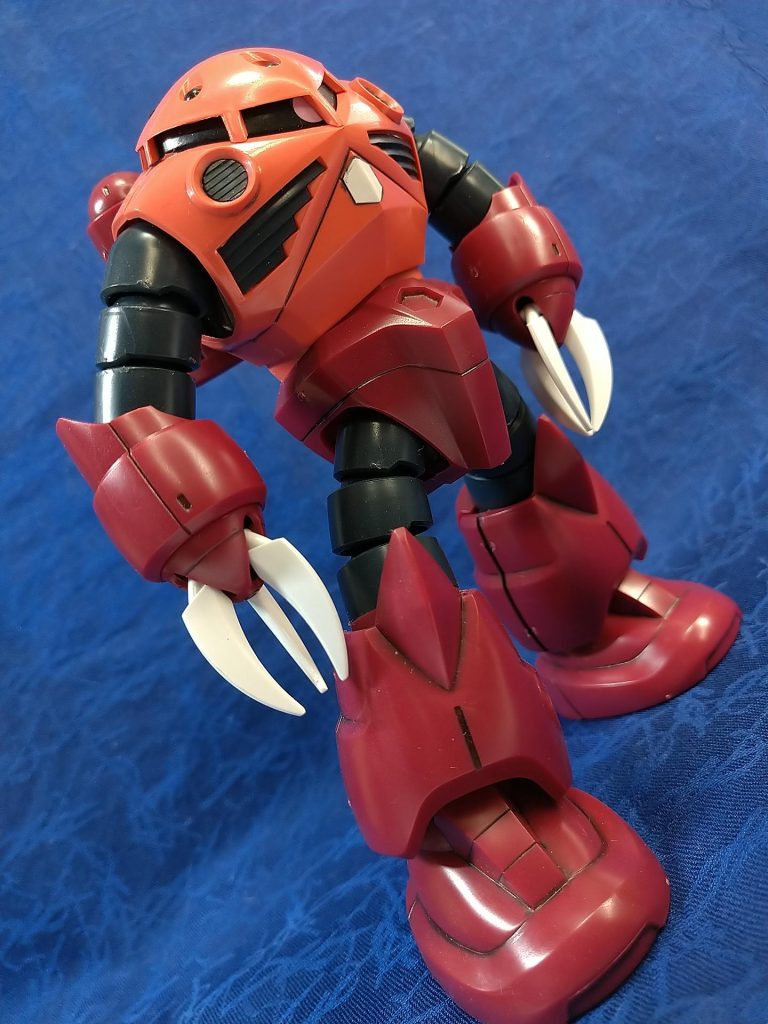 子供の頃作ったのは量産型ズゴック。懐かしの機体です。