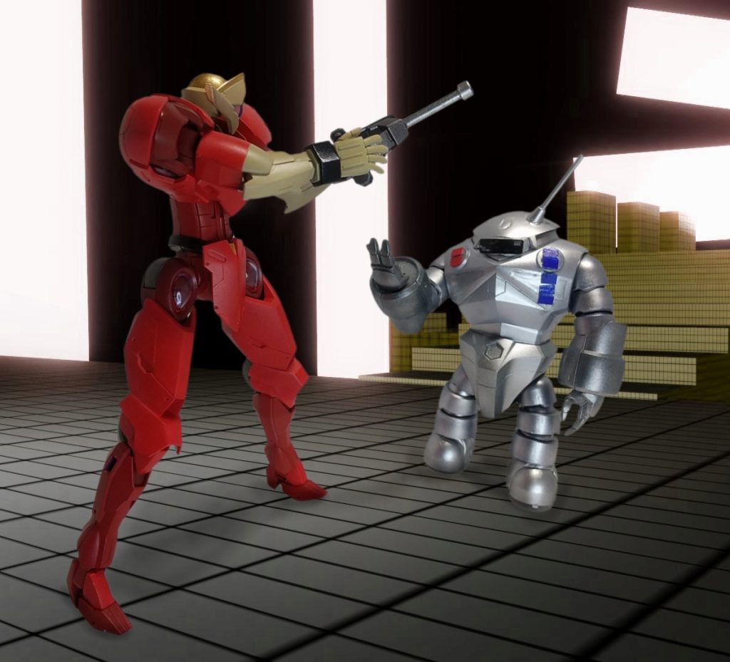 「こんなものが俺の腕ににょっきりと生えやがって〜！」「モトモト、ヘンナノ、ハエテタダロ」