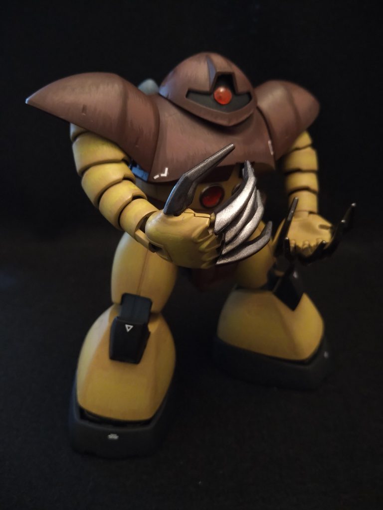 アイアンネイルをかざして