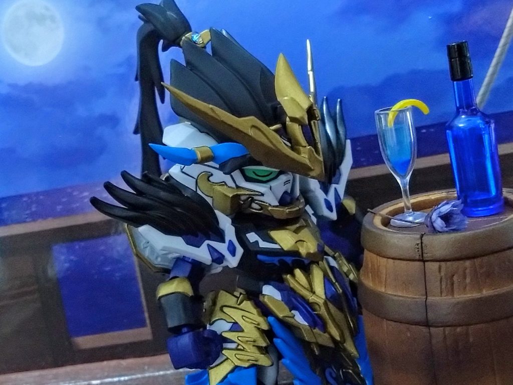 美しい青が大好きなナルシスト船長の夜