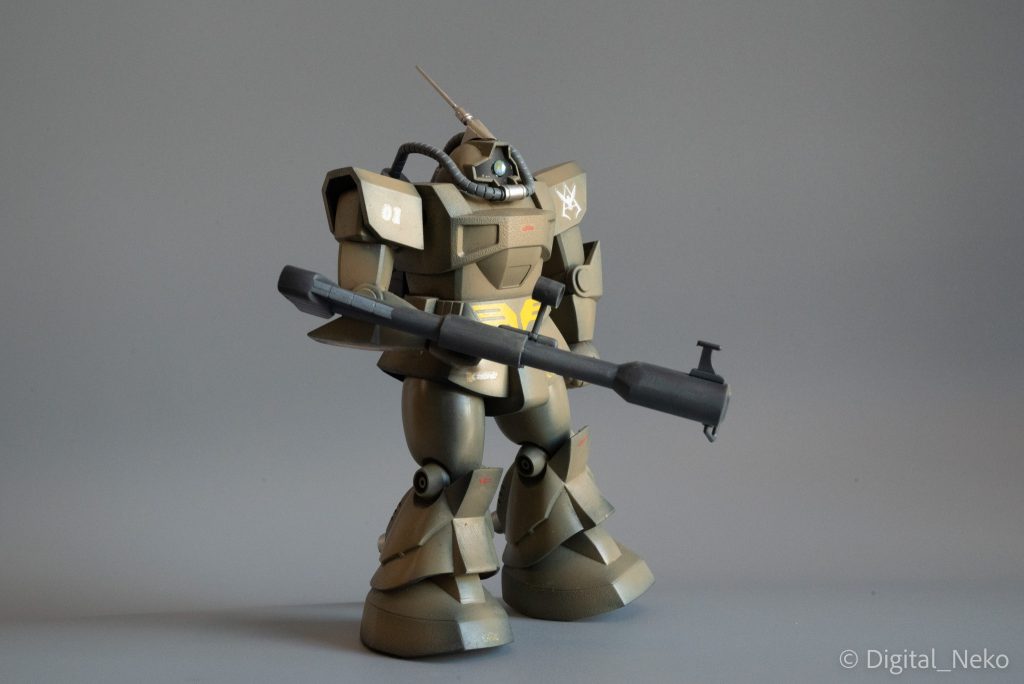 旧キット YMS-09 局地戦闘型ドム–4枚目/制作者:Digital_Neko