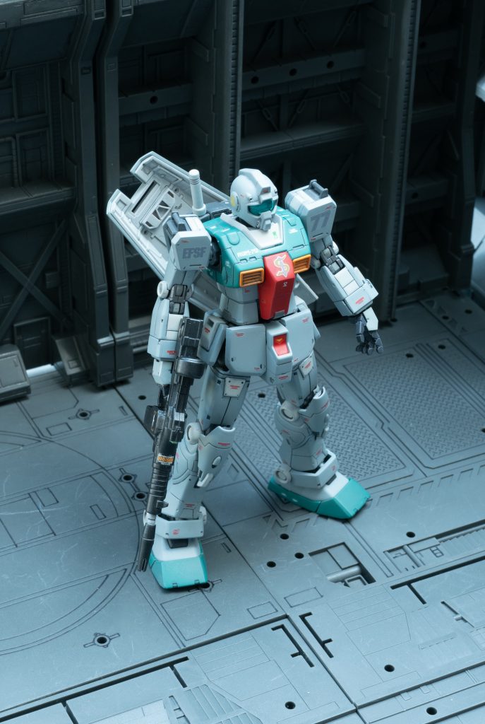 オリジンはあまり手を加えなくてもプロポーションが最高スジや色分けはHJ作例に習いました