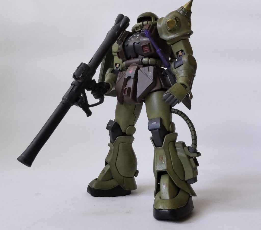 こちらは頭を付け替えノーマルヘッド。ミーシャ、アンディ、ガルシア達が搭乗します。