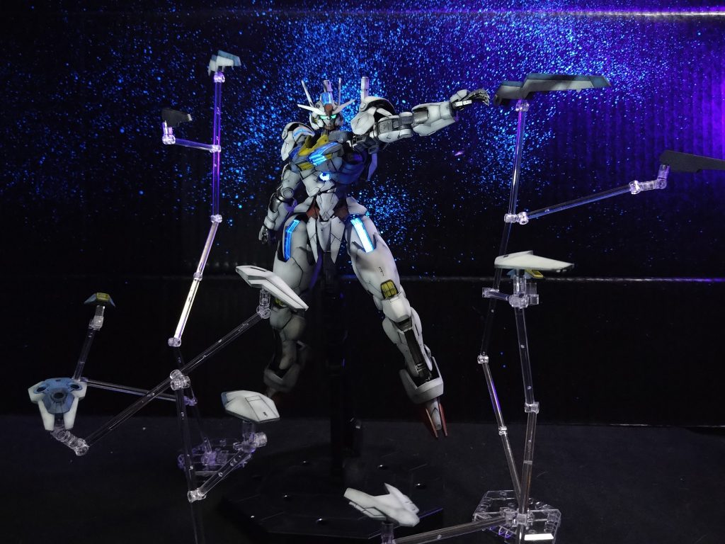 ガンビット展開パーメットスコア6と通常を蛍光塗料との塗り分けにて変化させてます。