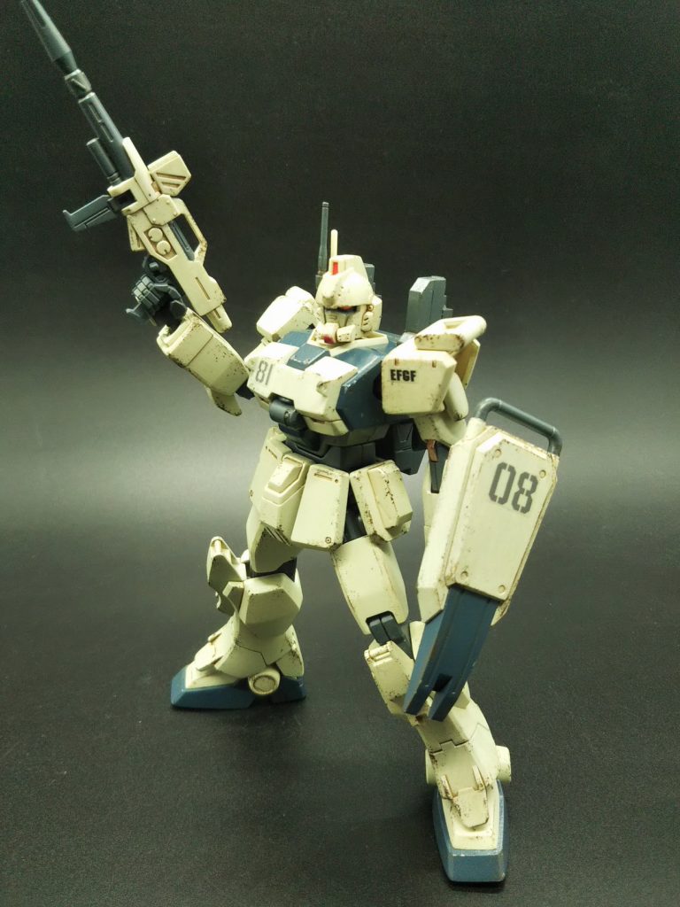 パラシュートパックは組みましたが塗装していません。ので無かった事に。