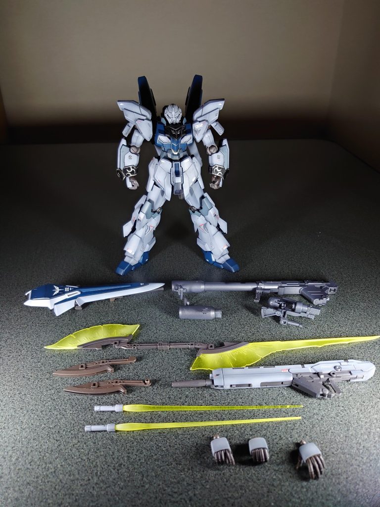 HGUCシナンジュスタインナラティブVer–2枚目/制作者：よっぴ猿