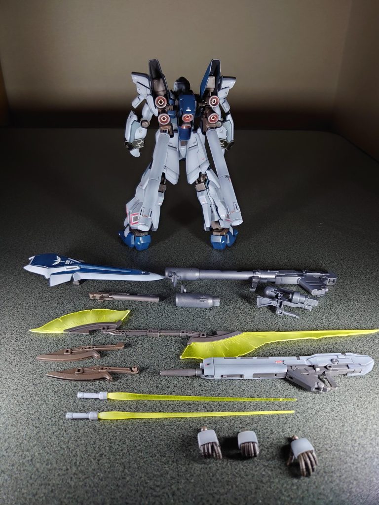 HGUCシナンジュスタインナラティブVer–5枚目/制作者：よっぴ猿