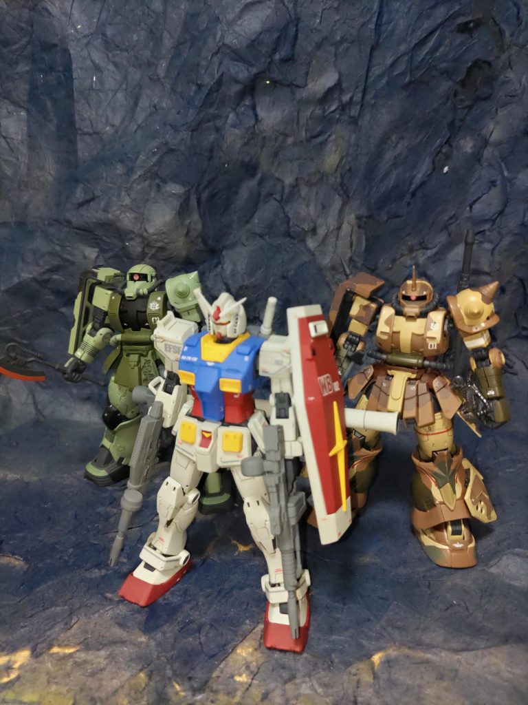 スリーショット