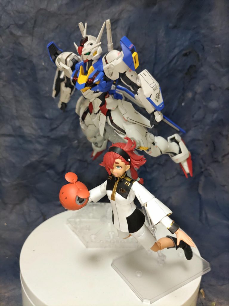 スレッタとツーショット