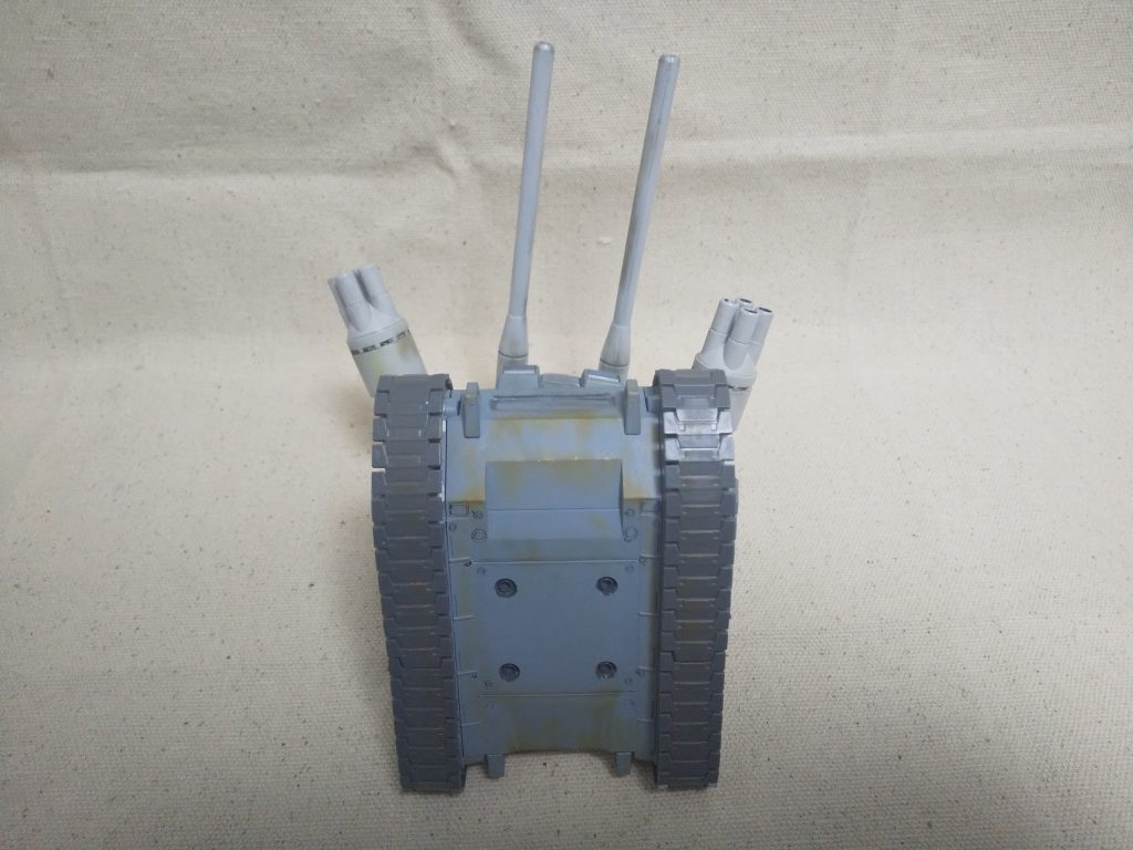 底も塗装。あとウェザリング。