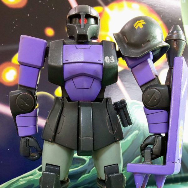 HGUC068 MS-05B ザクI 黒い三連星仕様