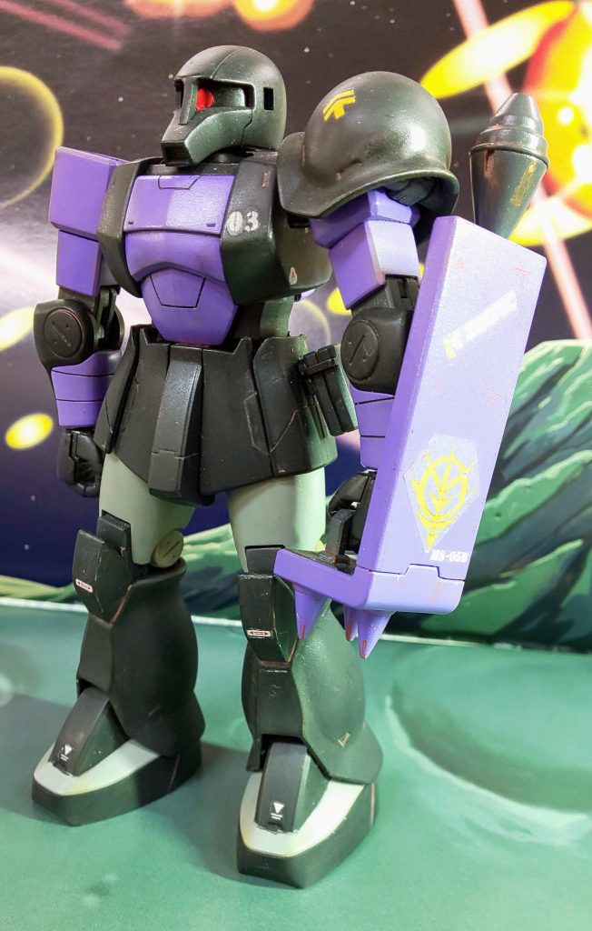 HGUC068 MS-05B ザクI 黒い三連星仕様–2枚目/制作者：バタやん