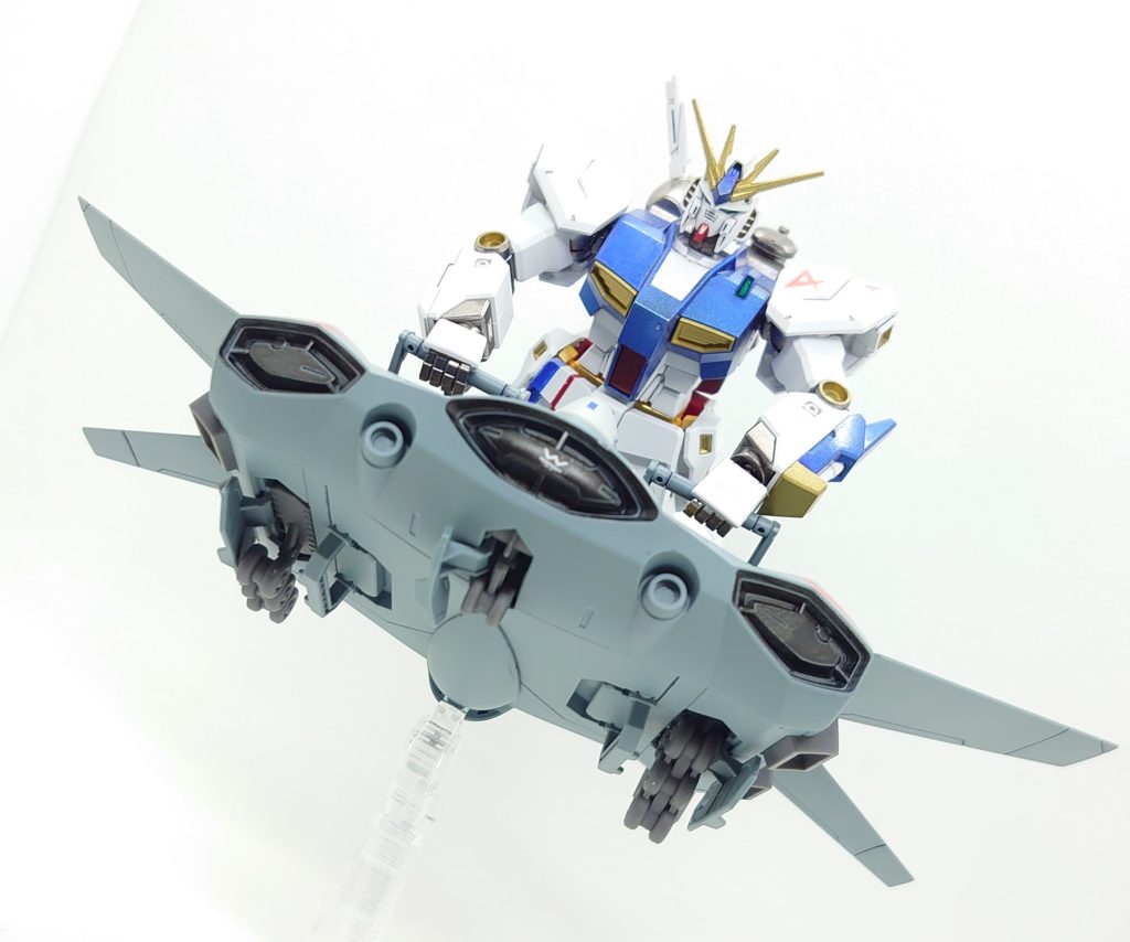 そしてνガンダムです。結構乗っているイメージ強くありませんか?