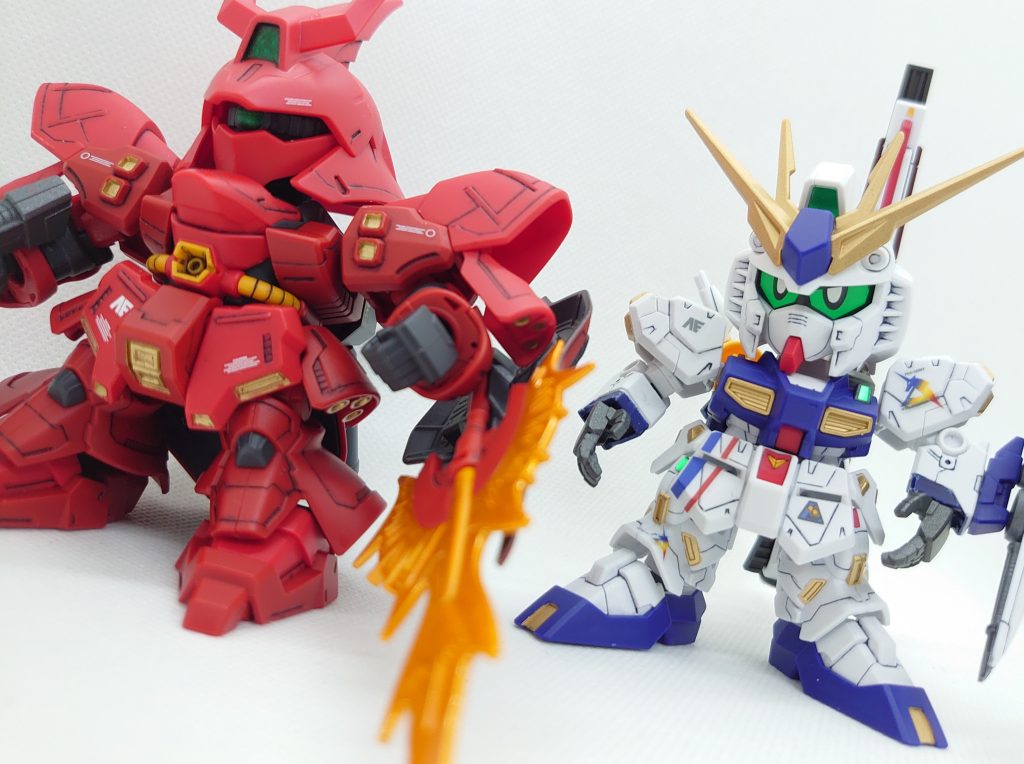 BB戦士 RX-93ff νガンダム 『殴り合い宇宙』–8枚目/制作者:早摘みレモン