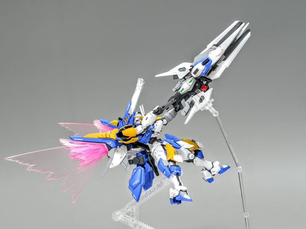 強襲型ガンビットとライフルとの接続形態「メガガンビットライフル」です。