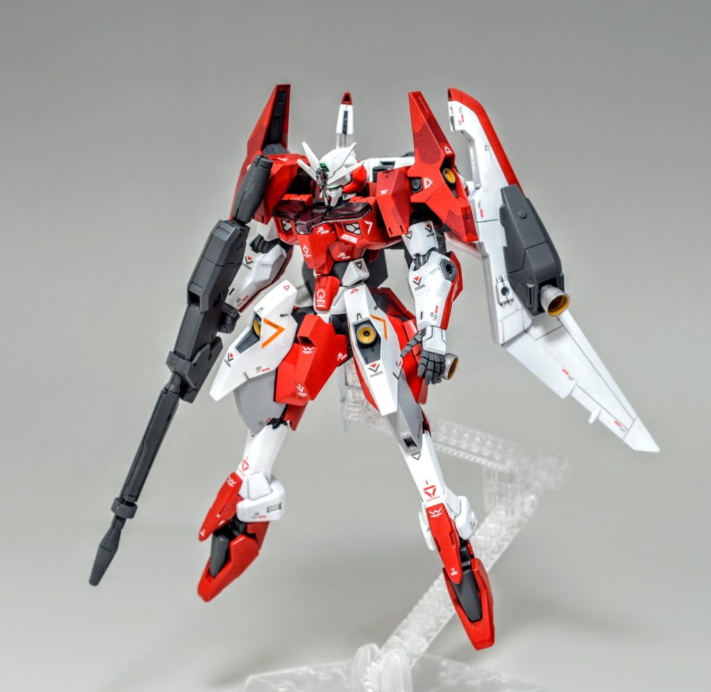 カラーリングはゼータプラスA１のデモンストレーションカラーを参考にしました。