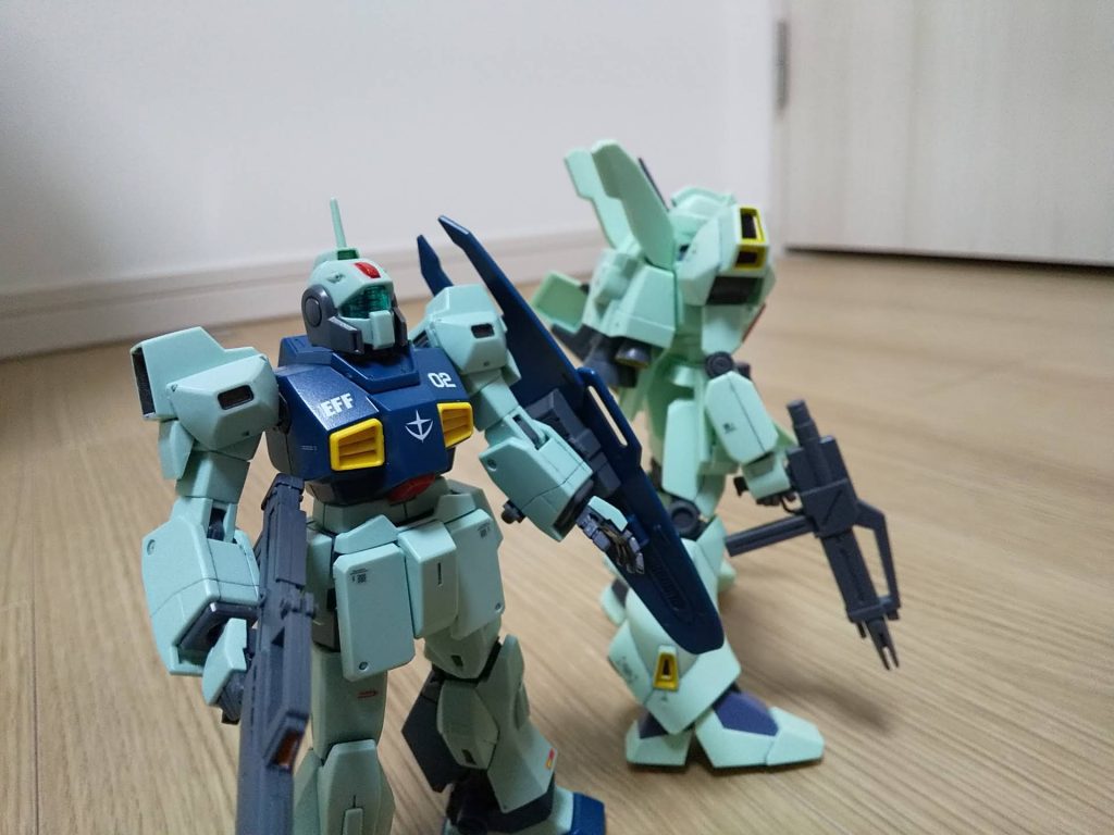 時代的にジェガンとも並び立つときはあったかもしれませんね。