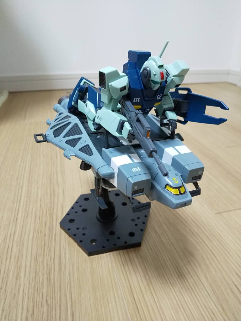 89式ベースジャバーに乗せて。