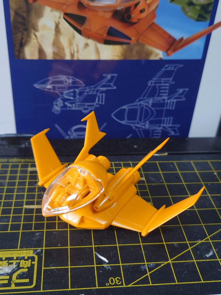 最後にいつものように素組み状態置いときます！