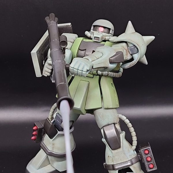 64作目 HGUC 1/144 MS-06ザク地上戦セット