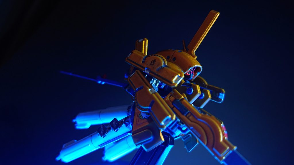 宇宙空間をイメージしたショットです。