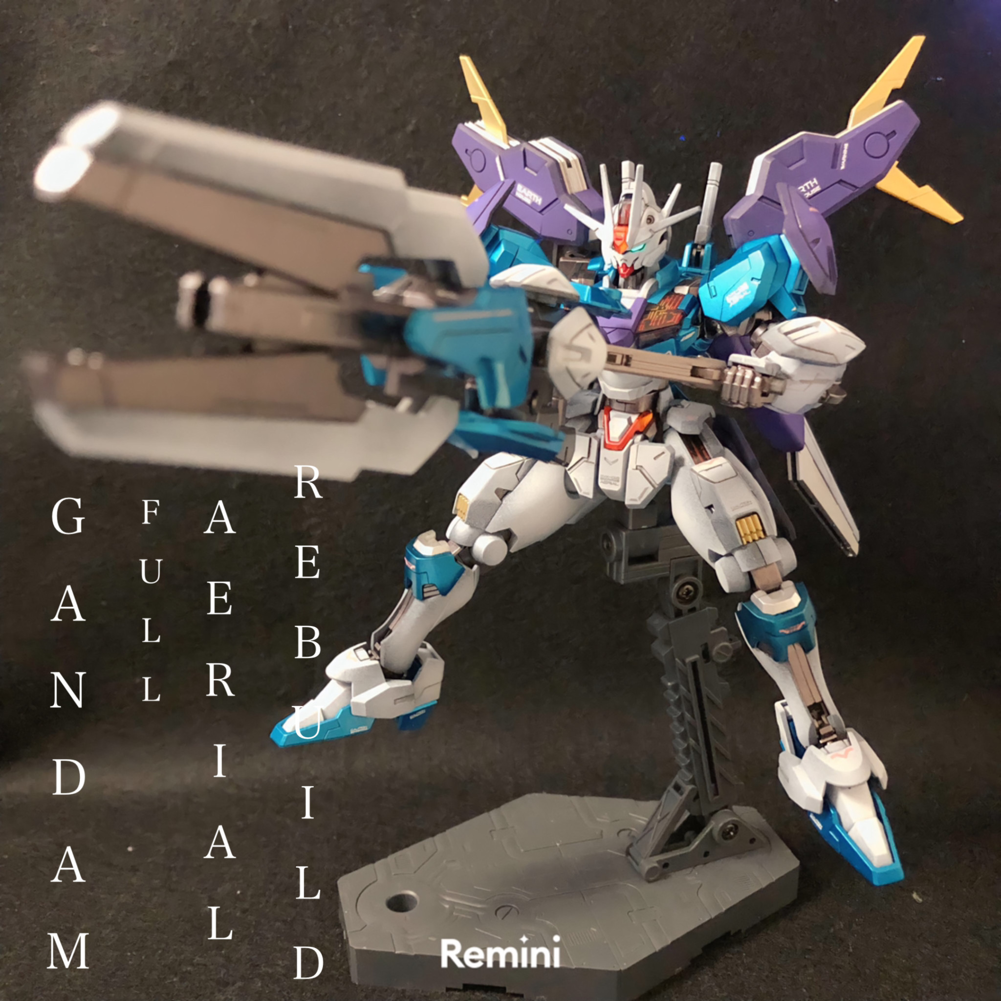 HG ガンダムフルエアリアル改修型｜isamiyuさんのガンプラ作品｜GUNSTA（ガンスタ）