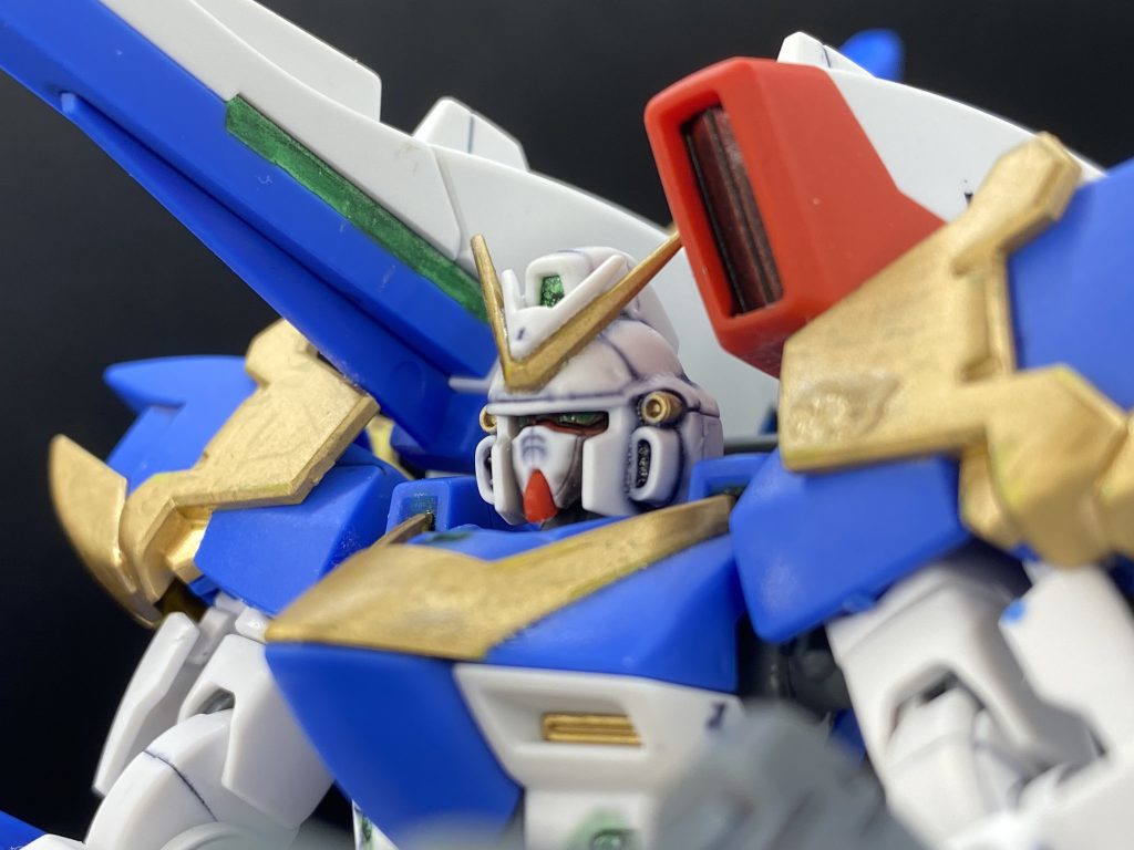 部分塗装はこんな感じで細かいところもやってます。ある程度サクッと作れてこのクオリティはすごい満足感！