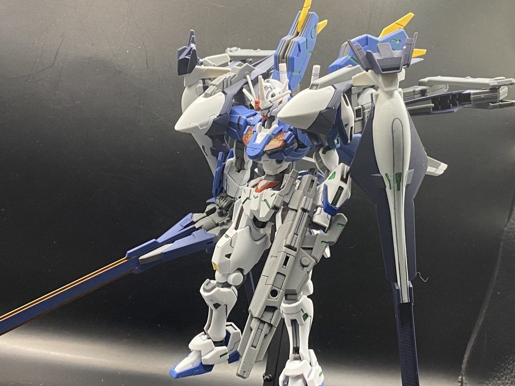 XVX-016RN ガンダム・エアリアル・ラーII(改修型)–2枚目/制作者：萌木原あるく