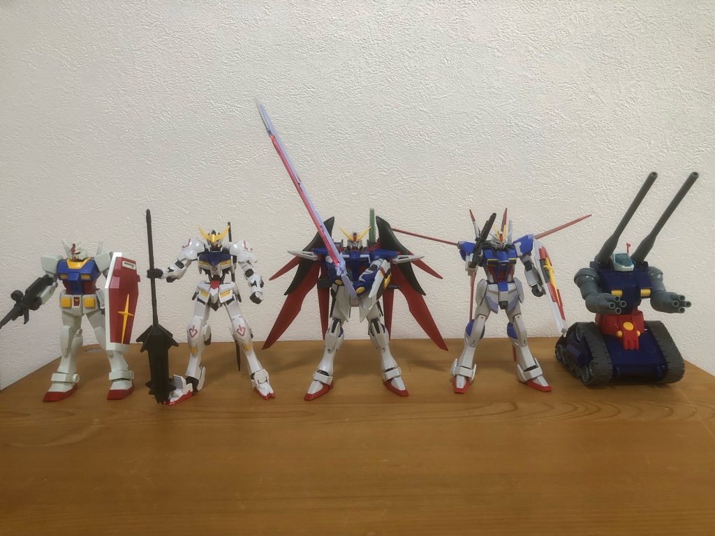 ガンプラ1～5体目–2枚目/制作者：平良野アロウ