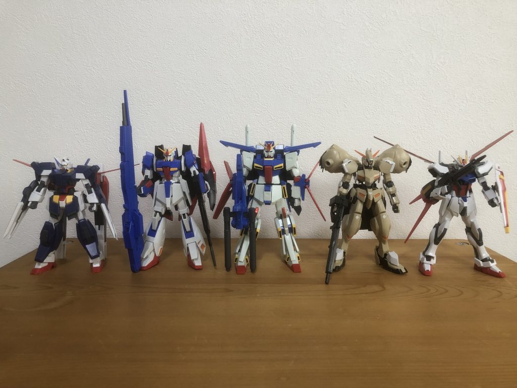 ガンプラ6～10体目–2枚目/制作者：平良野アロウ