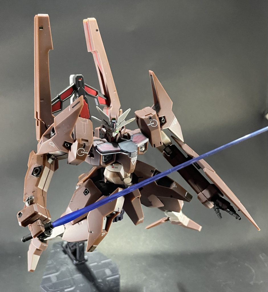 苦手意識のあるグラデーション塗装の練習でやってみましたが、写真ではわかりにくいですね😓