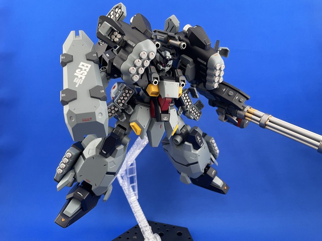 以上、グスタフ・カール［Zs仕様］でした！久しぶりに本気で作り込んだガンプラで、満足のいく仕上がりになりました！見ていただき、誠にありがとうございます！