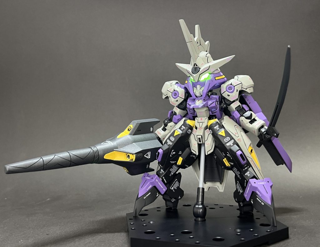 SDガンダムキマリスヴィダール–2枚目/制作者：@konboku1225